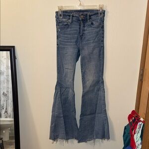 American Eagle Outfitters Women's Denim Flare Jeans